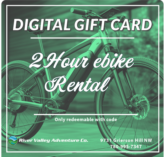 2 Hour E-bike Rental